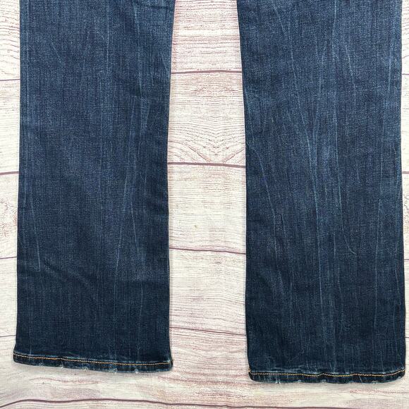 BKE Women's Stella Mid Rise Slim Fit Boot Cut Western Denim Jeans Size 26 x 31.5 - Picture 6 of 11